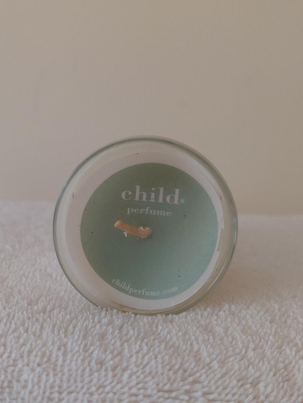 Child Perfumed Scented Candle — Green